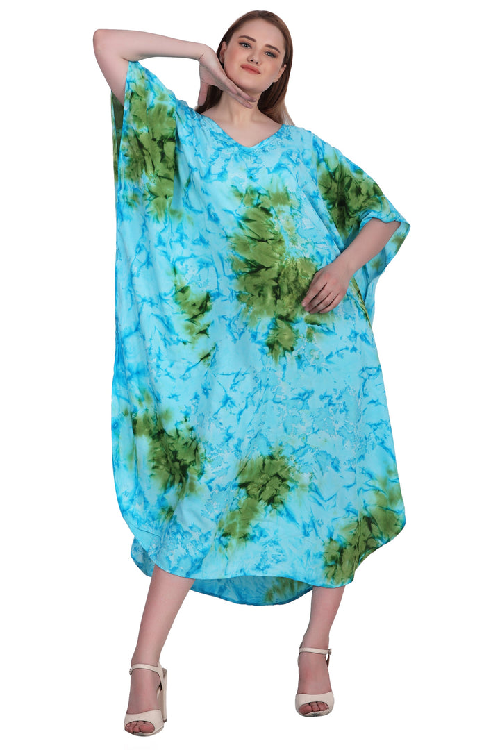 Tie Dye Kaftan Cover Up KAF-1037