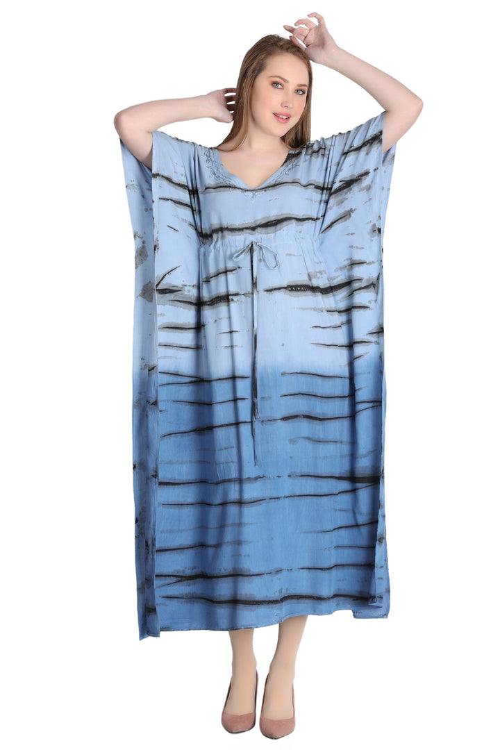 Tie Dye Maxi Kaftan KAF1033