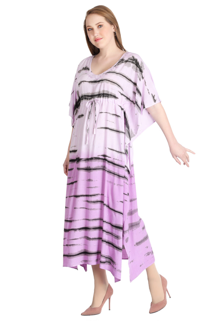 Tie Dye Maxi Kaftan KAF1033