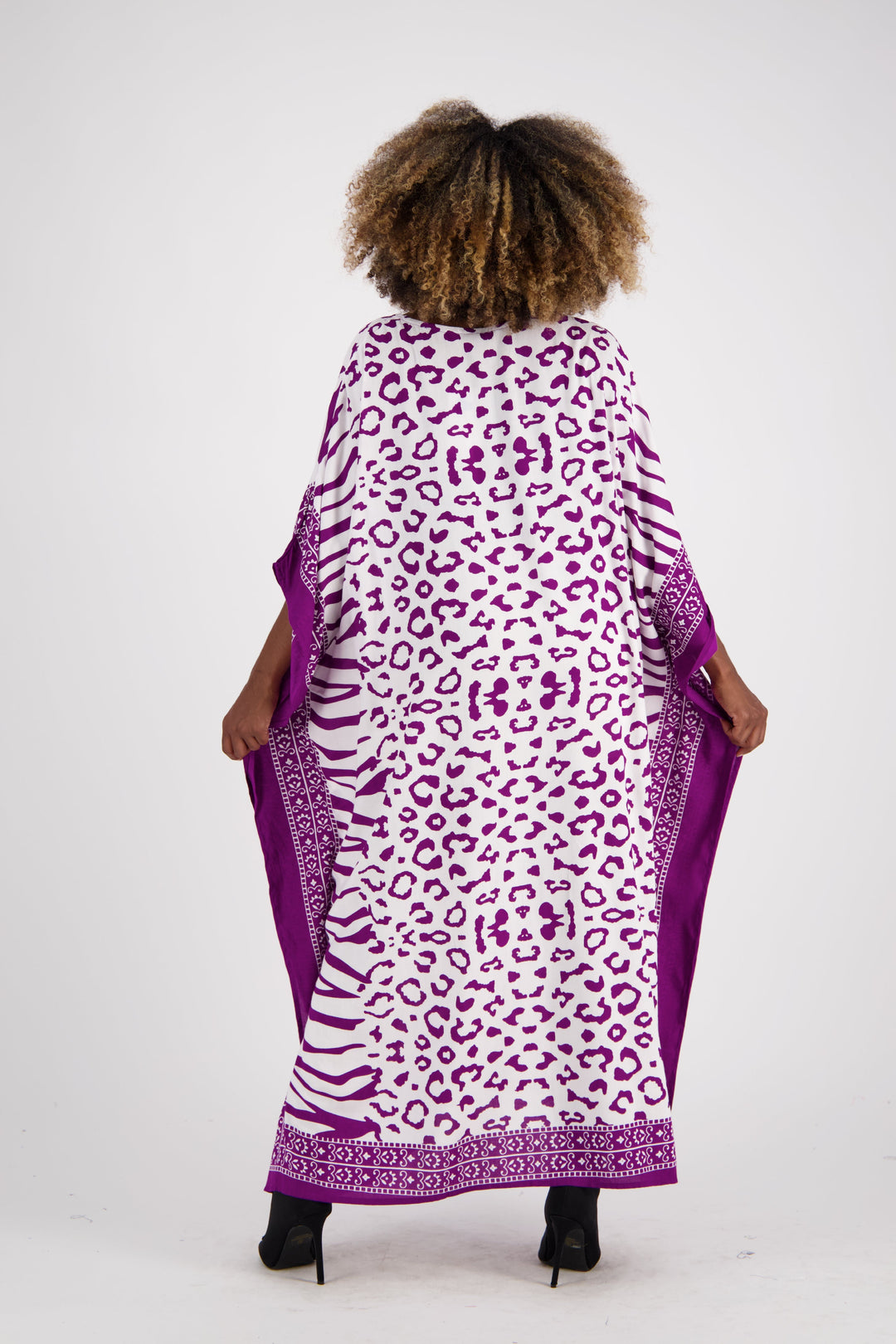 Zebra Print Kaftan KAF-1042