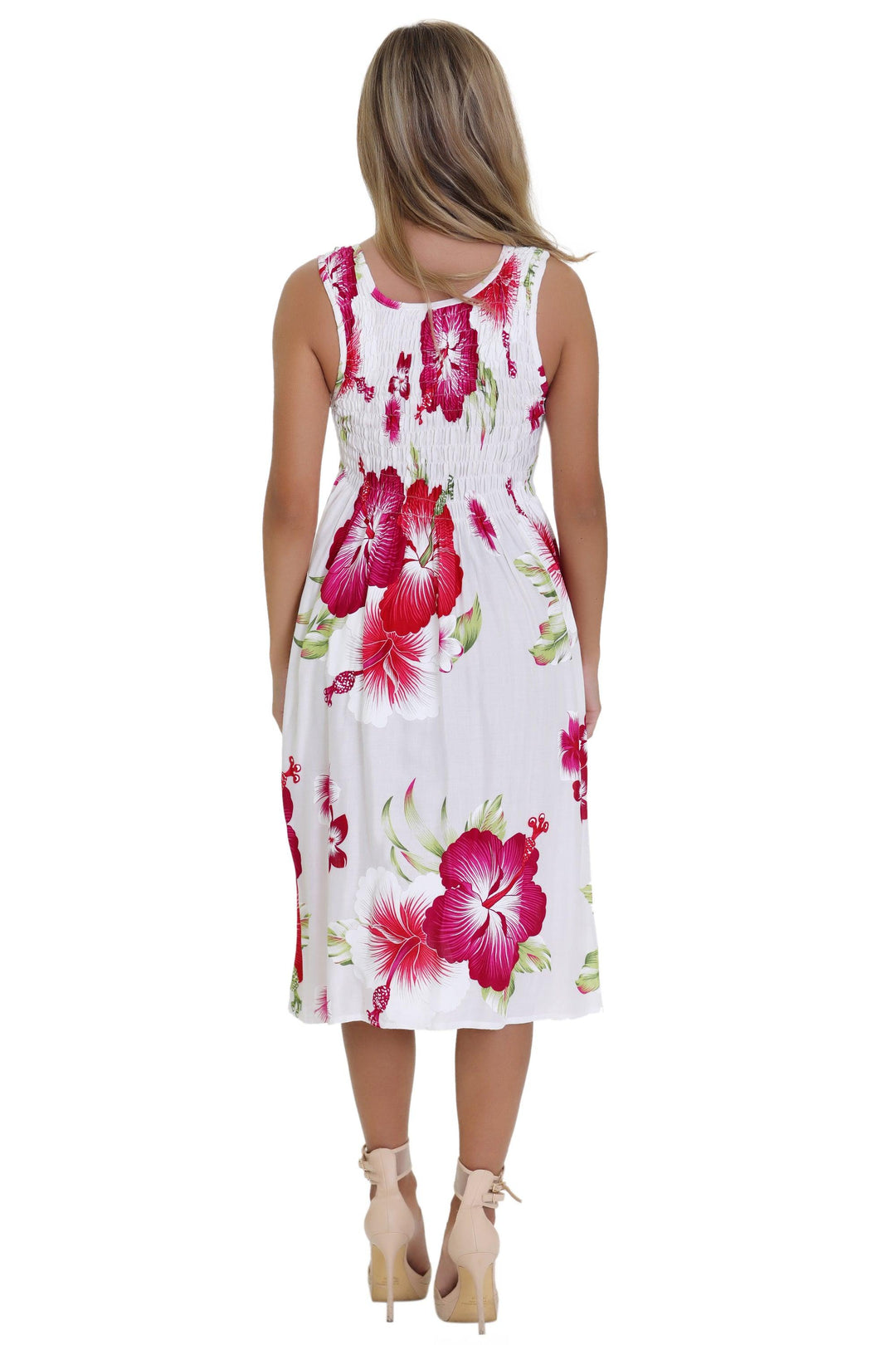 Floral Print Bali Inspired House Dress TH2094