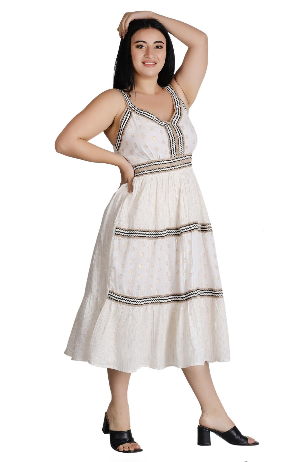 96009 Natural Dye Beach Dress 96009 - Advance Apparels Inc