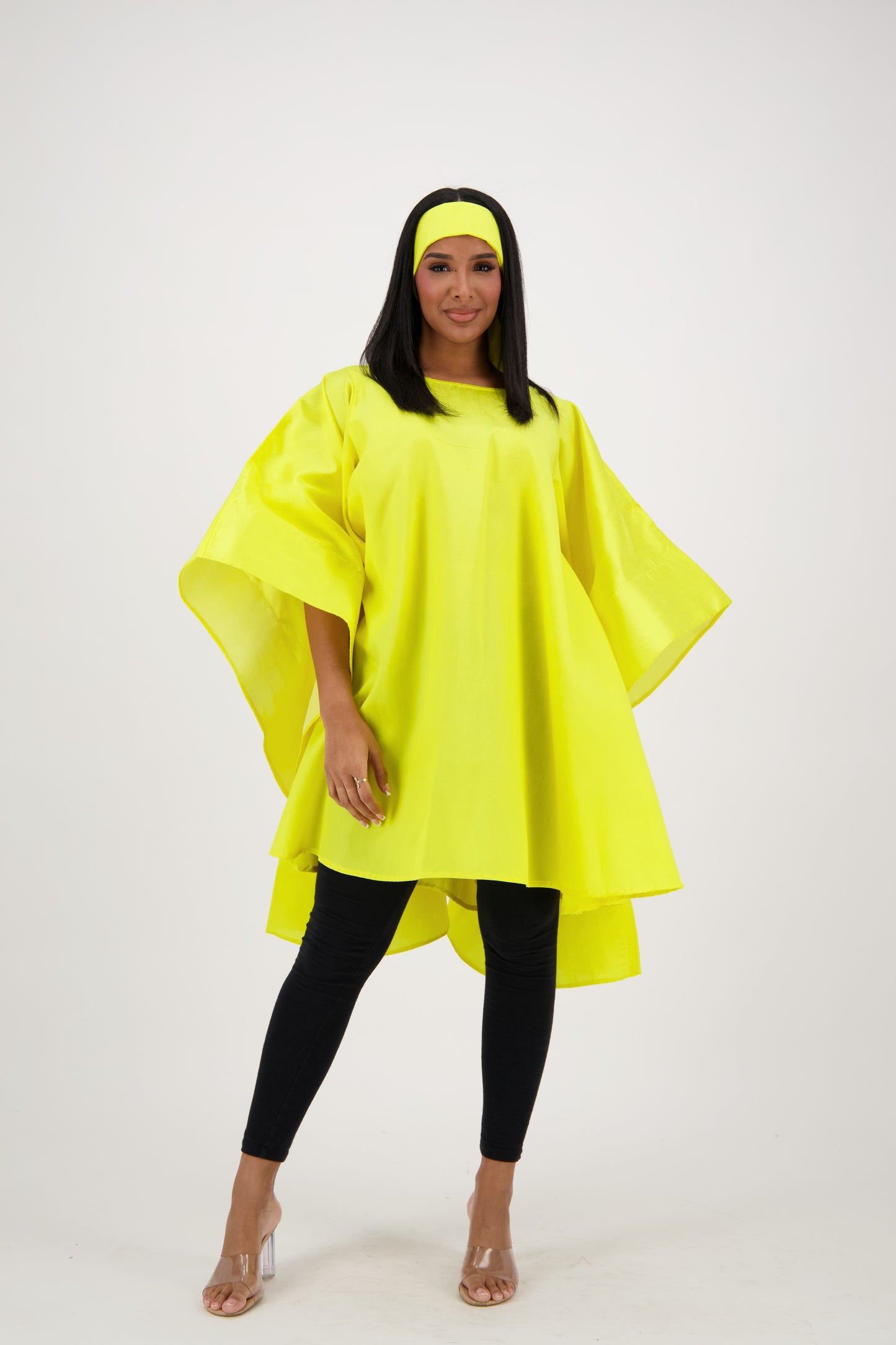 Oversized Cape Dress AD-25032