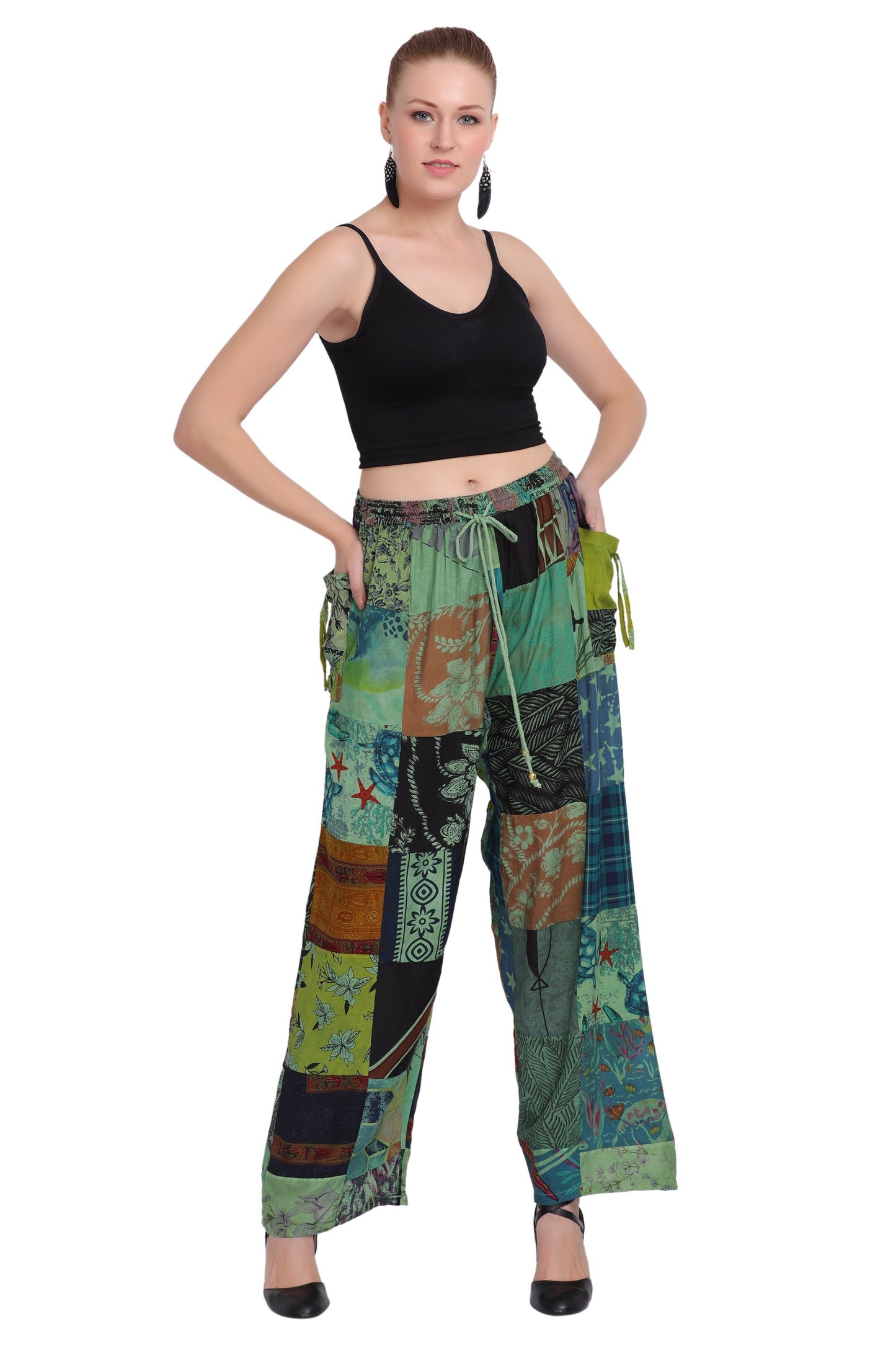 Boho Patchwork Pants PAT-3257