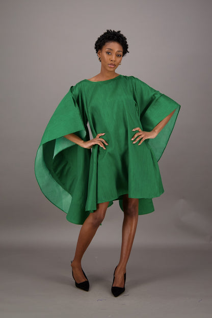 Oversized Cape Dress AD-25032