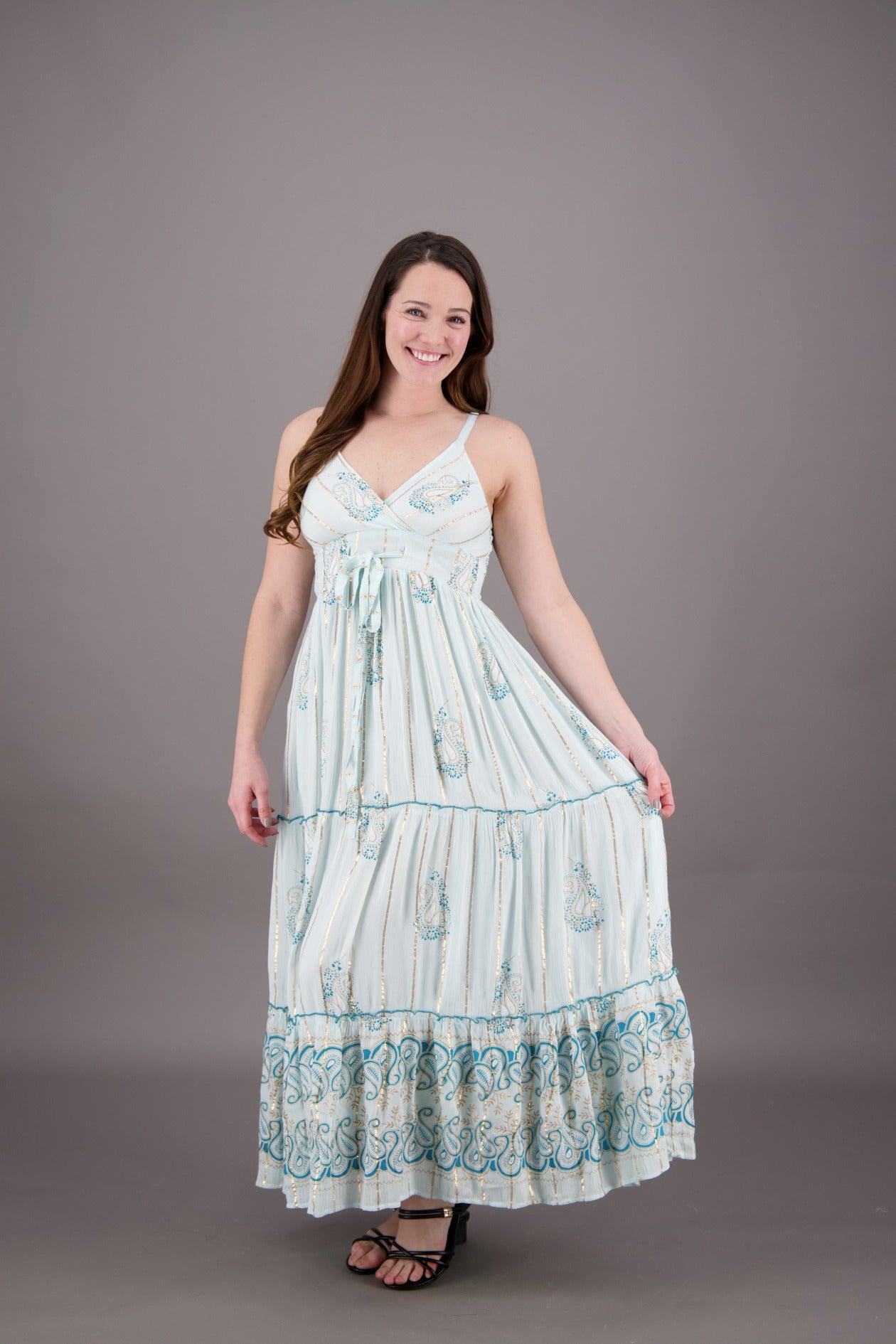 Paisley Whisper Boho Maxi 24922