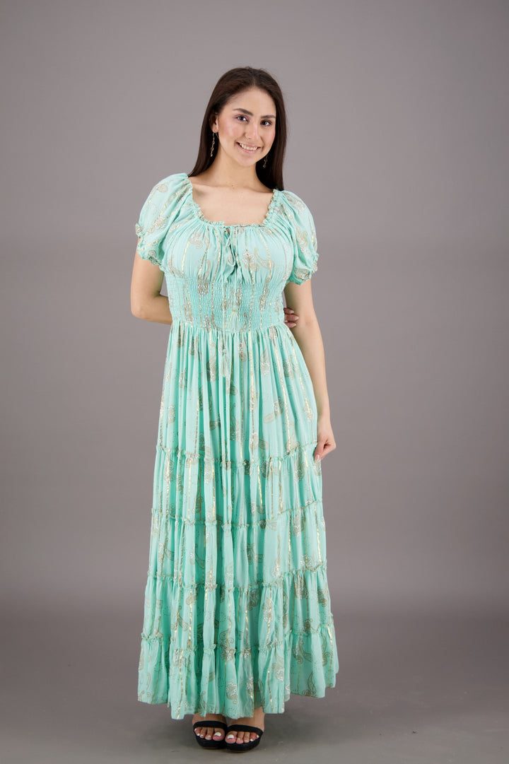 Emile Sleeved Boho Dress 24912