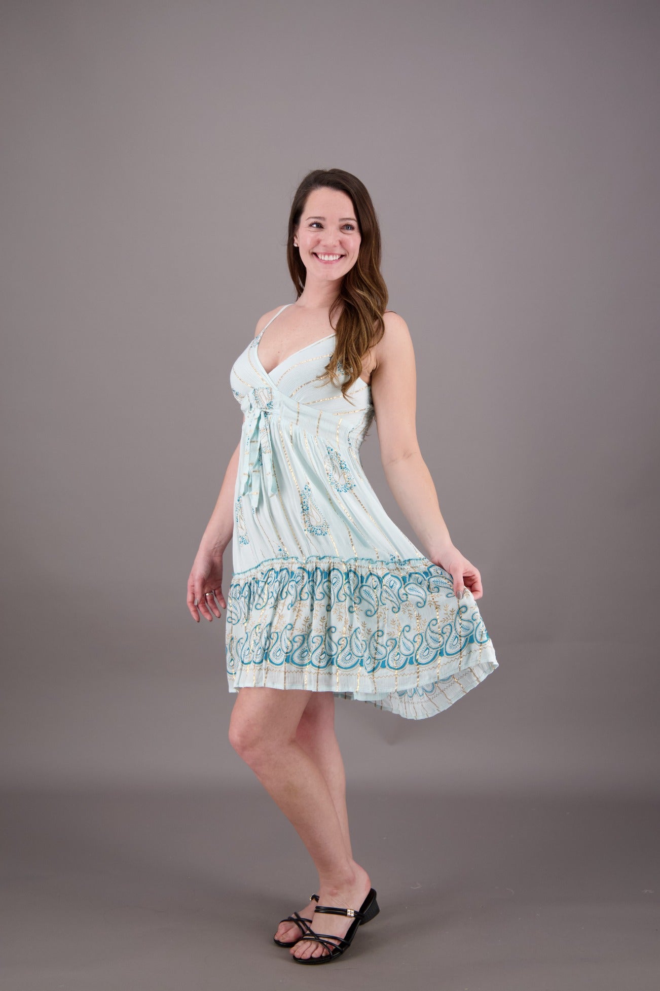 Paisley Breeze Middy Dress 24946