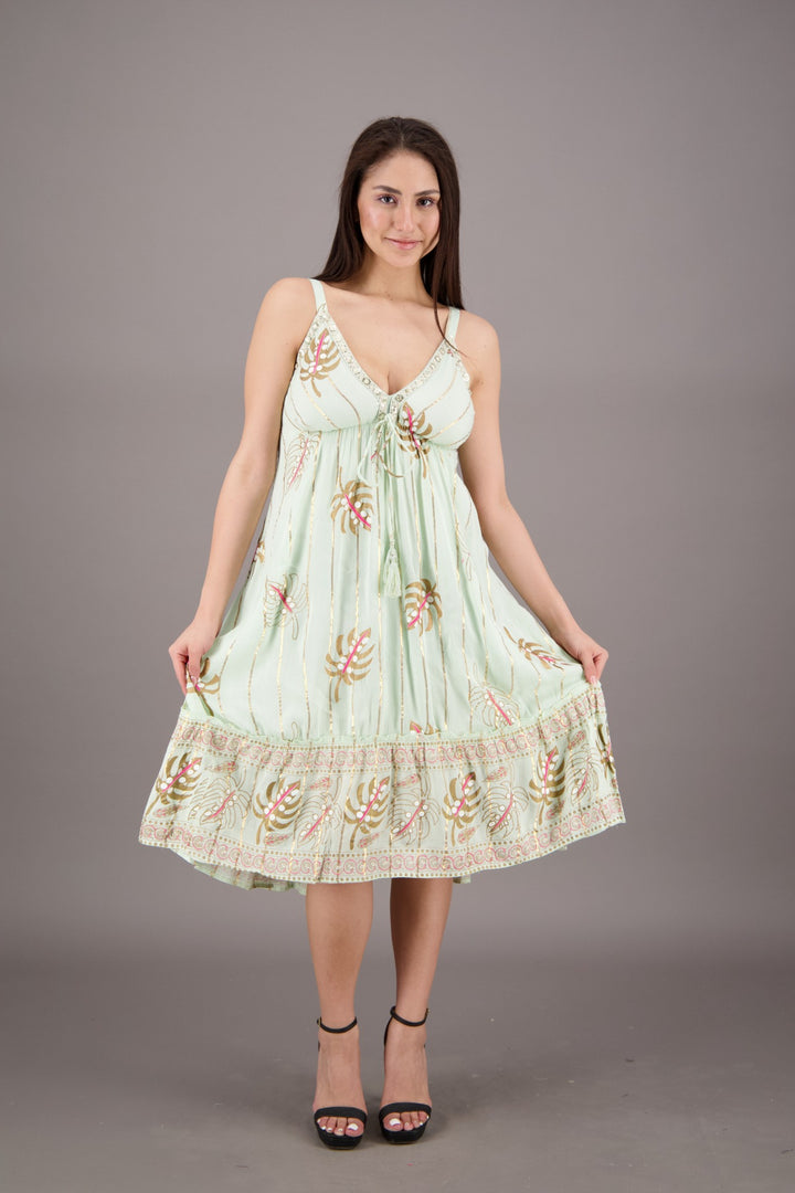 Beachside Middy Pastel Dress 24920