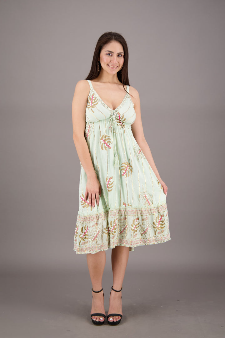 Beachside Middy Pastel Dress 24920