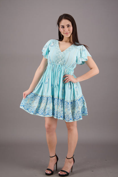 Vineyard Vibe Paisley Middy Dress 24926