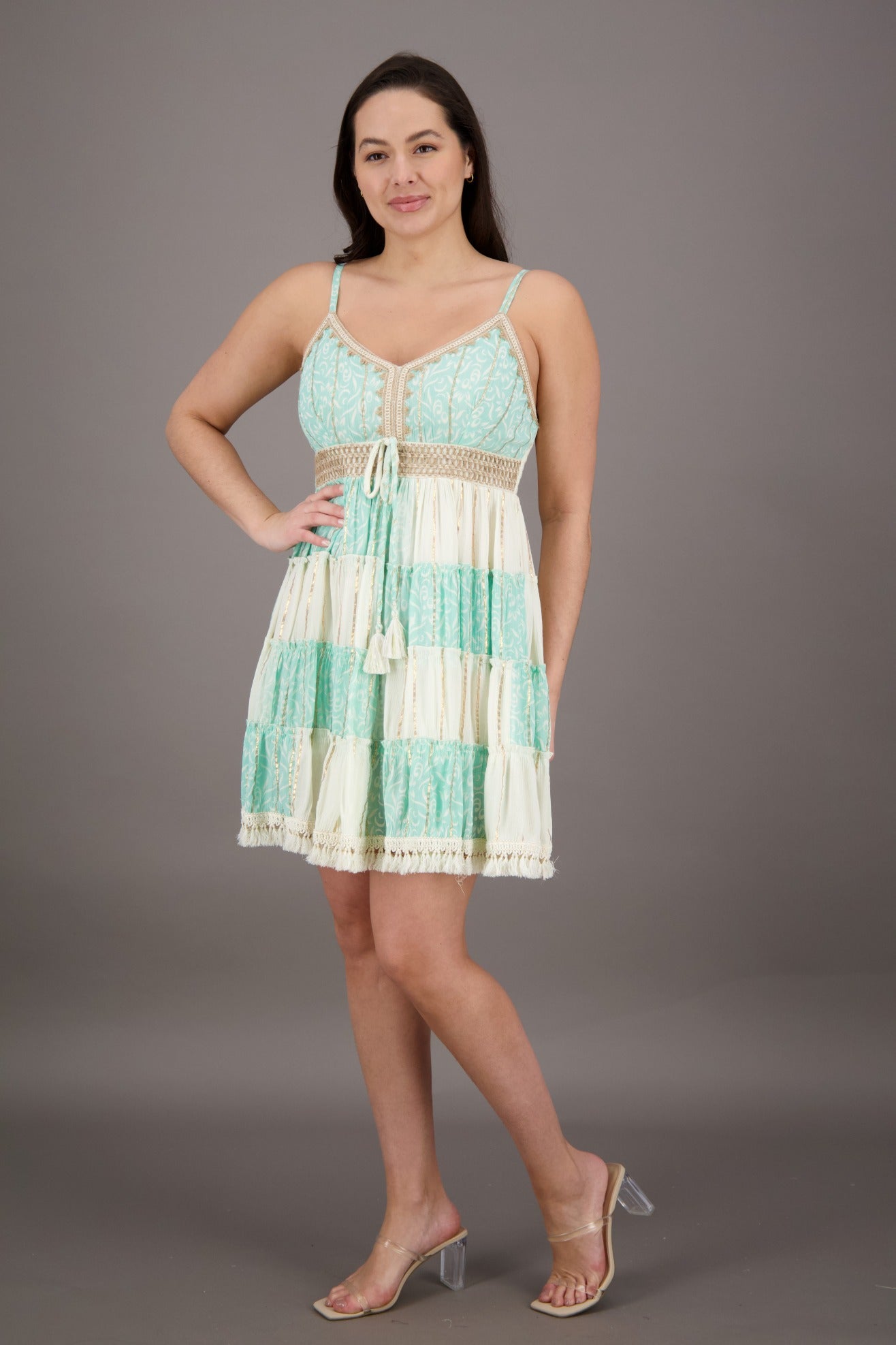 Viva La Boho Pastel Dress 24940