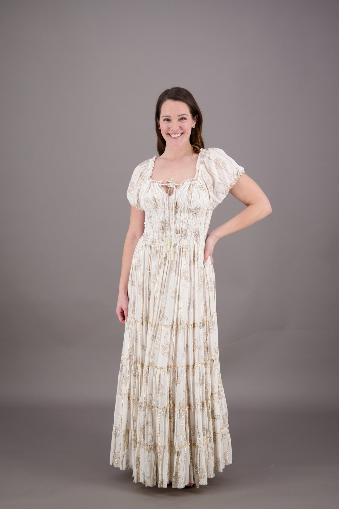 Emile Sleeved Boho Dress 24912