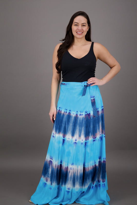 Tie Dye Wrap Skirt/Dress 24789