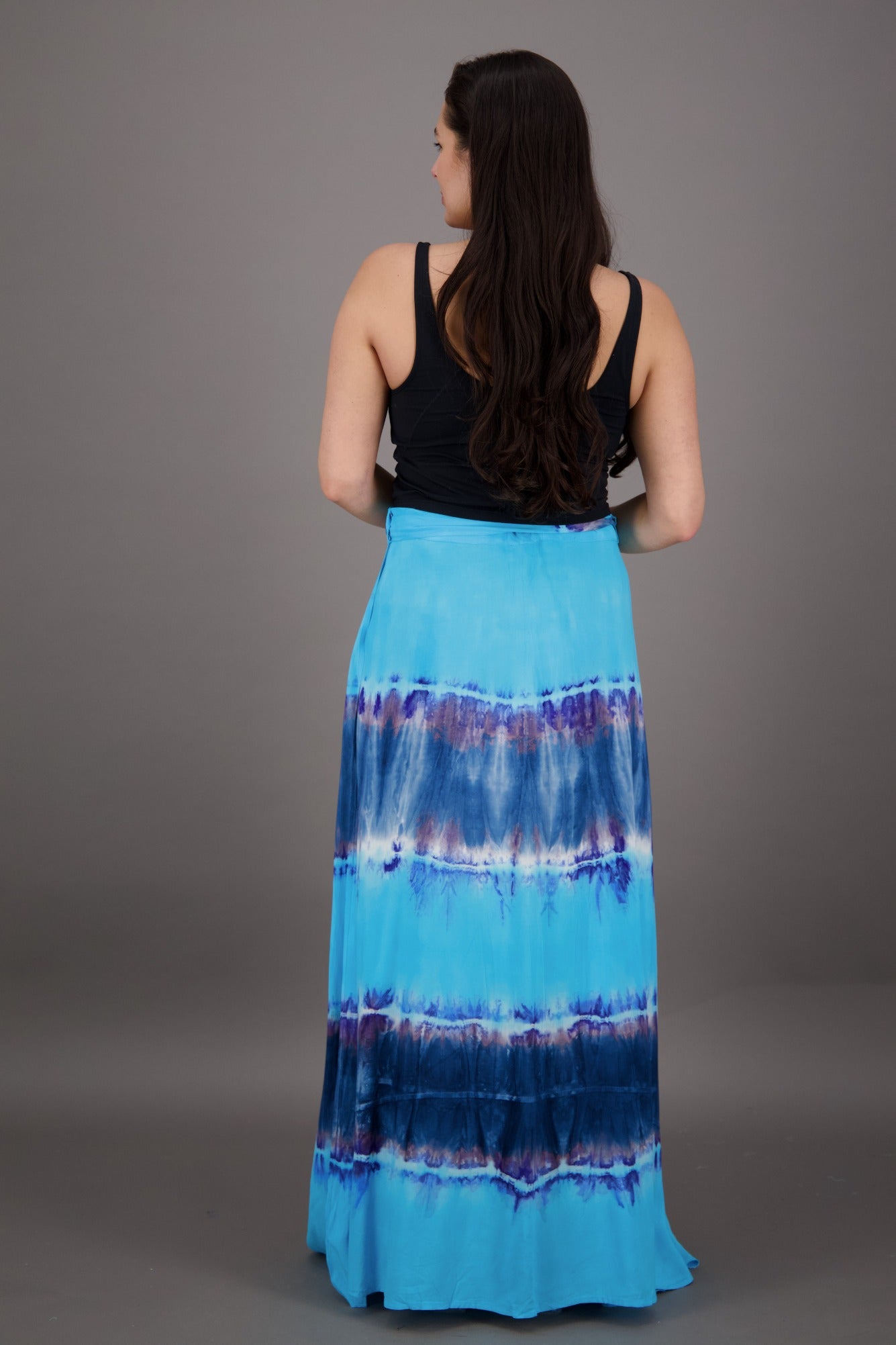 Tie Dye Wrap Skirt/Dress 24789