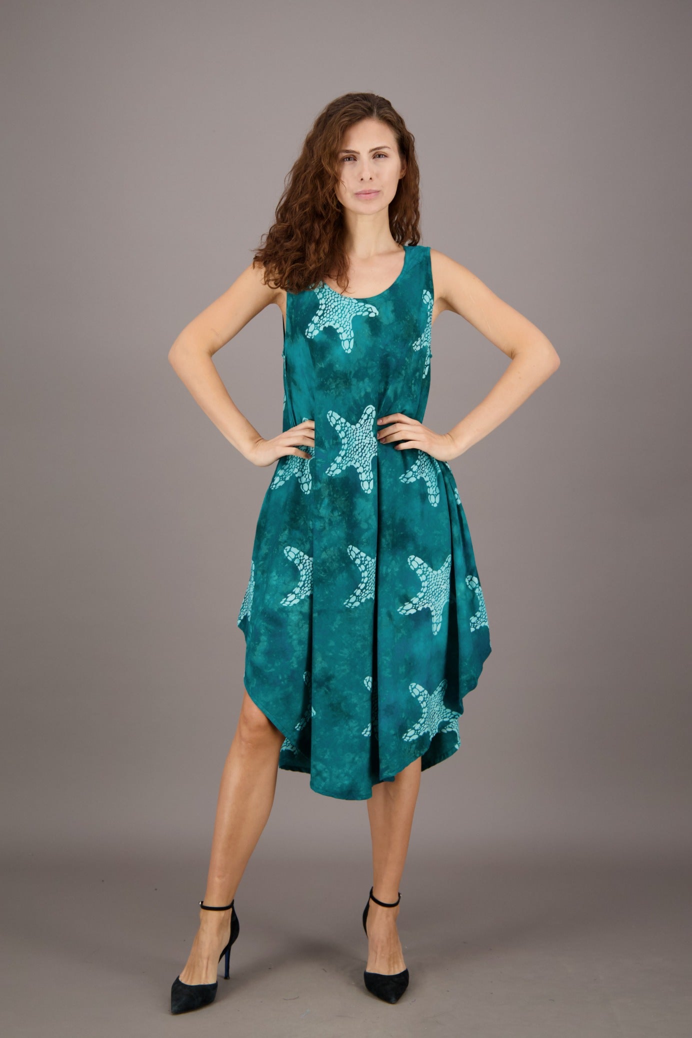 Starfish Pattern Beach Dress 17148