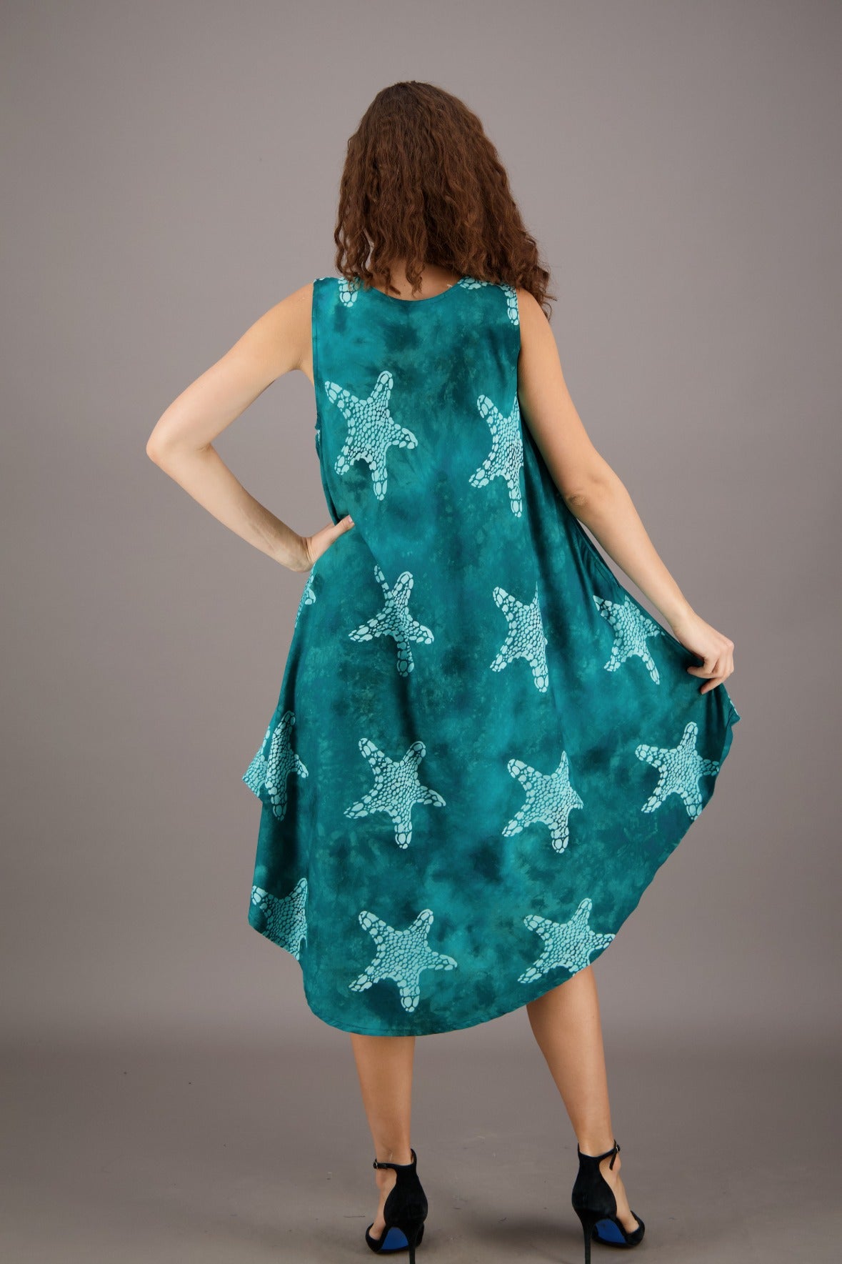 Starfish Pattern Beach Dress 17148