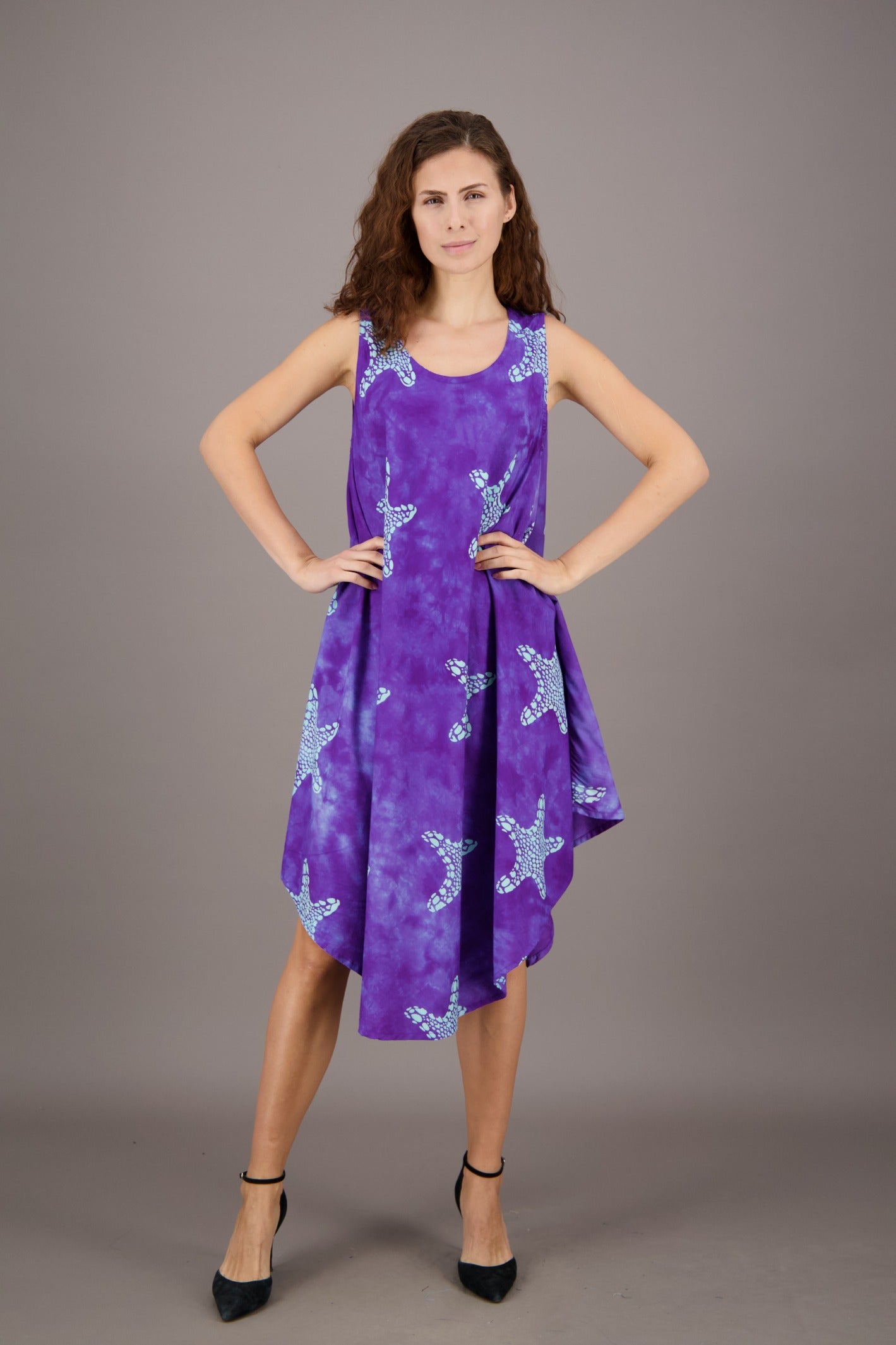 Starfish Pattern Beach Dress 17148