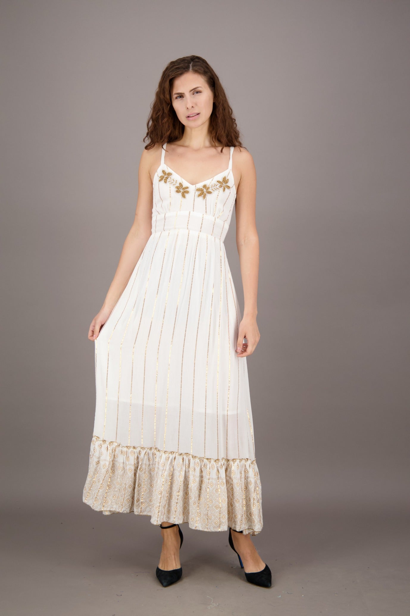 Tropical Elegance Beach Dress 24956