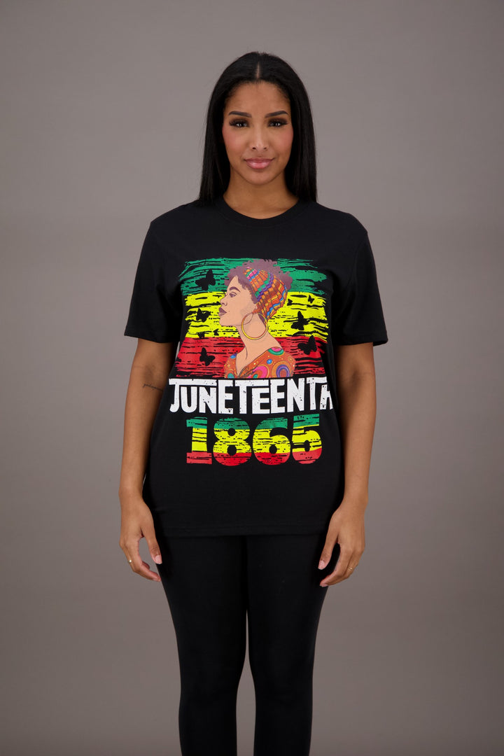 Butterfly Juneteenth Tee JT-2406