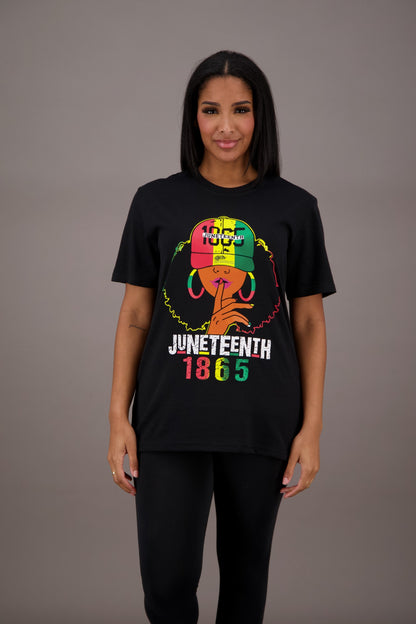 Rasta Hat Juneteenth Tee JT-2407