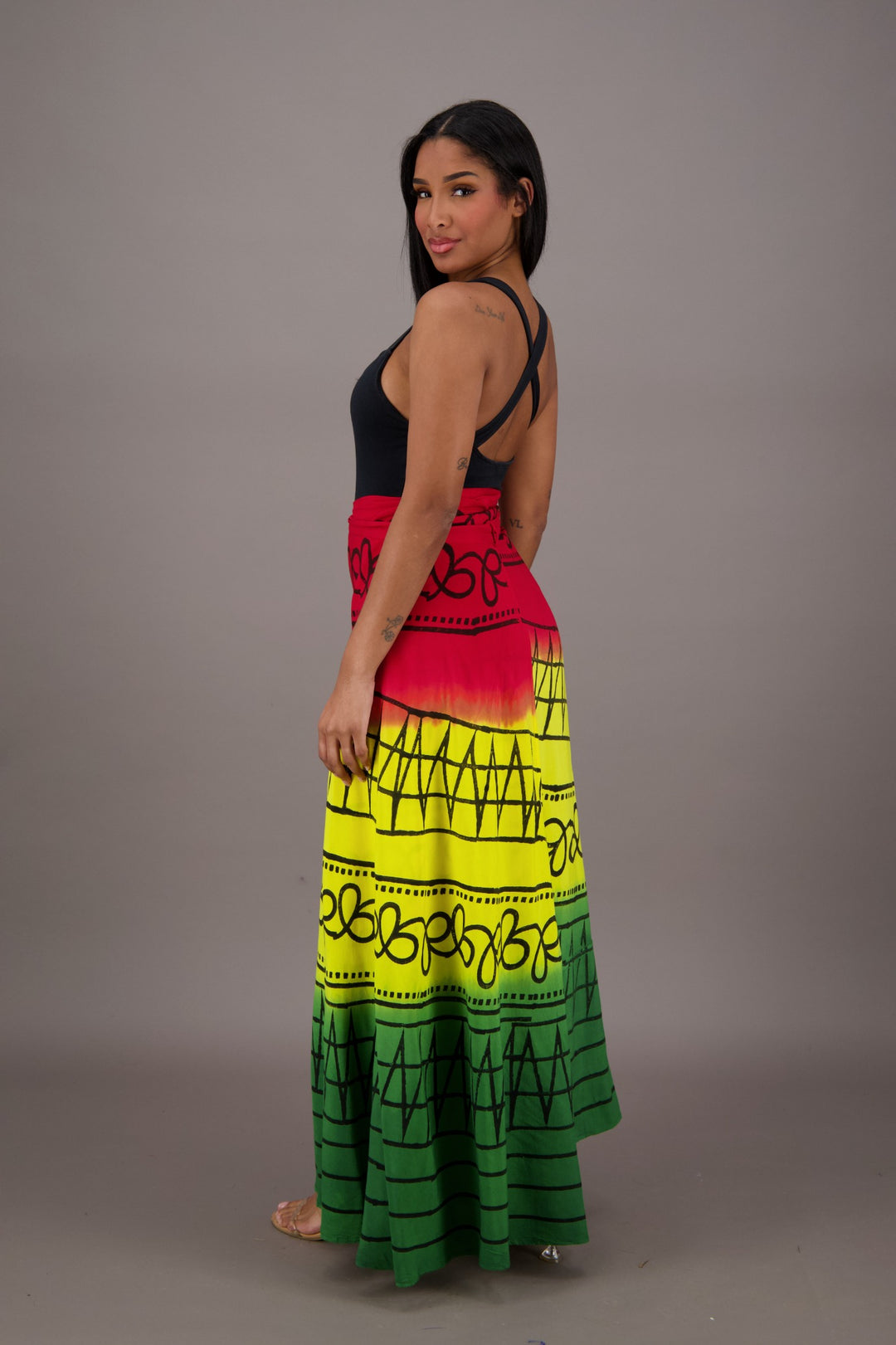 Rasta Wrap Skirt 24786