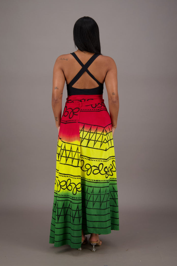 Rasta Wrap Skirt 24786