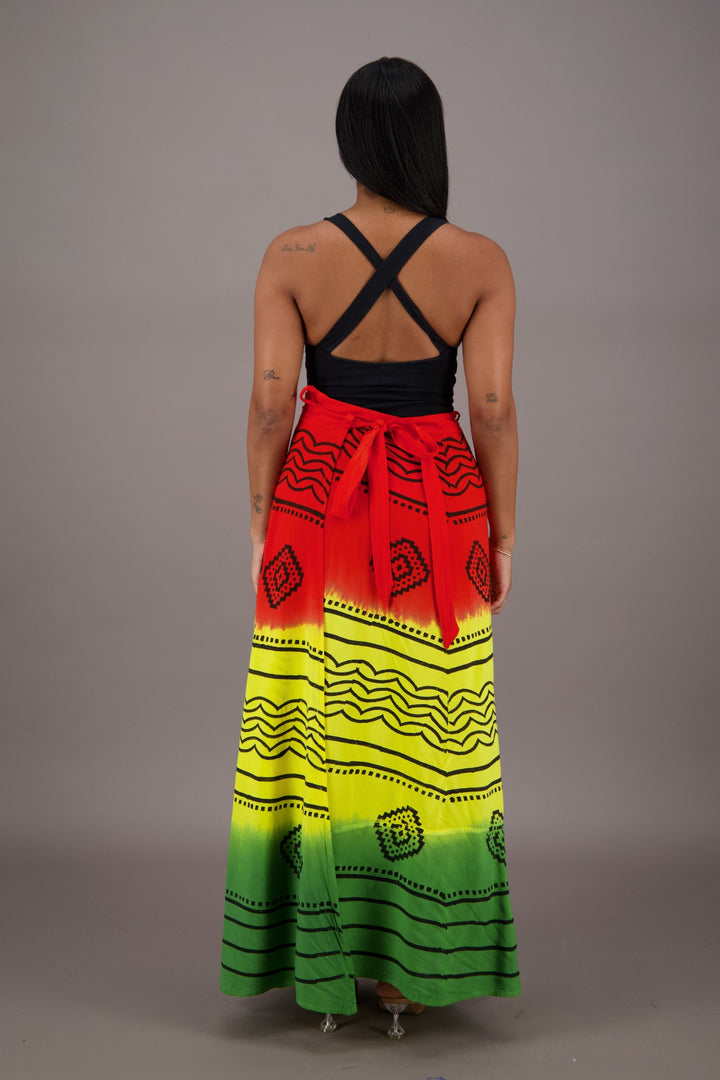 Rasta Wrap Skirt 24787