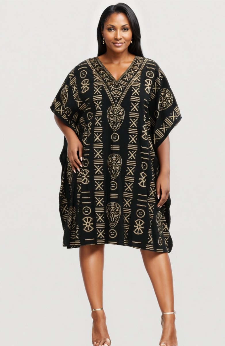 African Print Kaftan KAF-1016