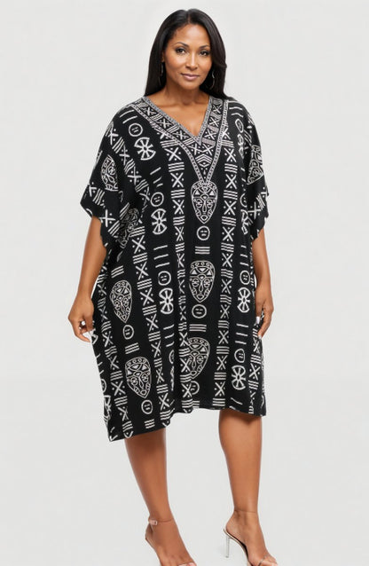 African Print Kaftan KAF-1016