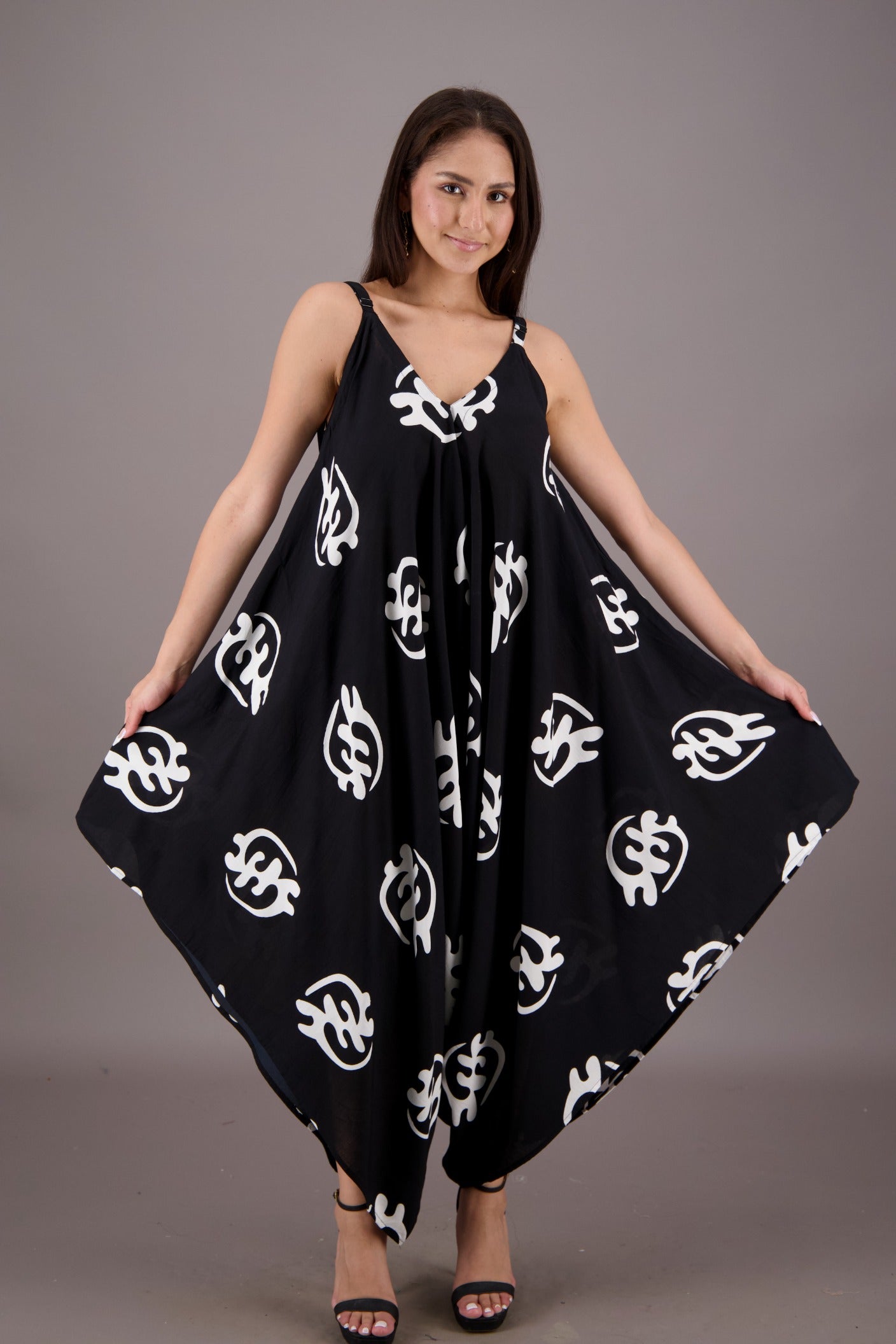 Adinkra Print Jumper JP-24432