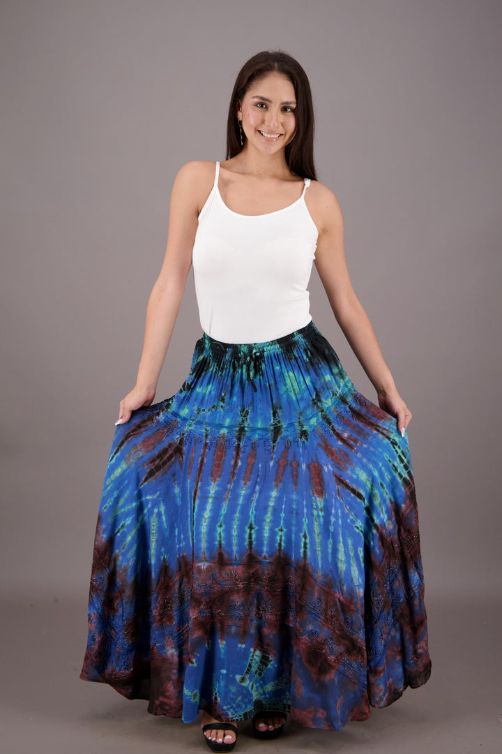 Mystic Waves Tie Dye Skirt 18222