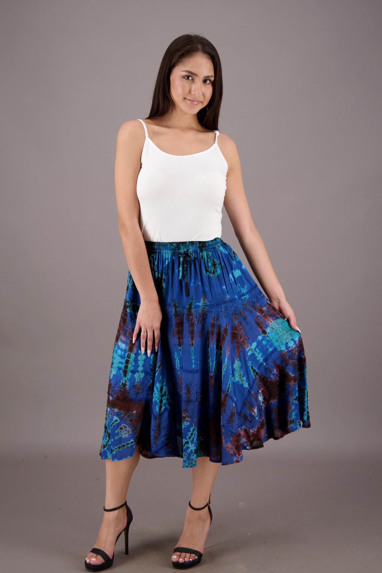 Tranquil Tides Mid-Length Skirt 18221