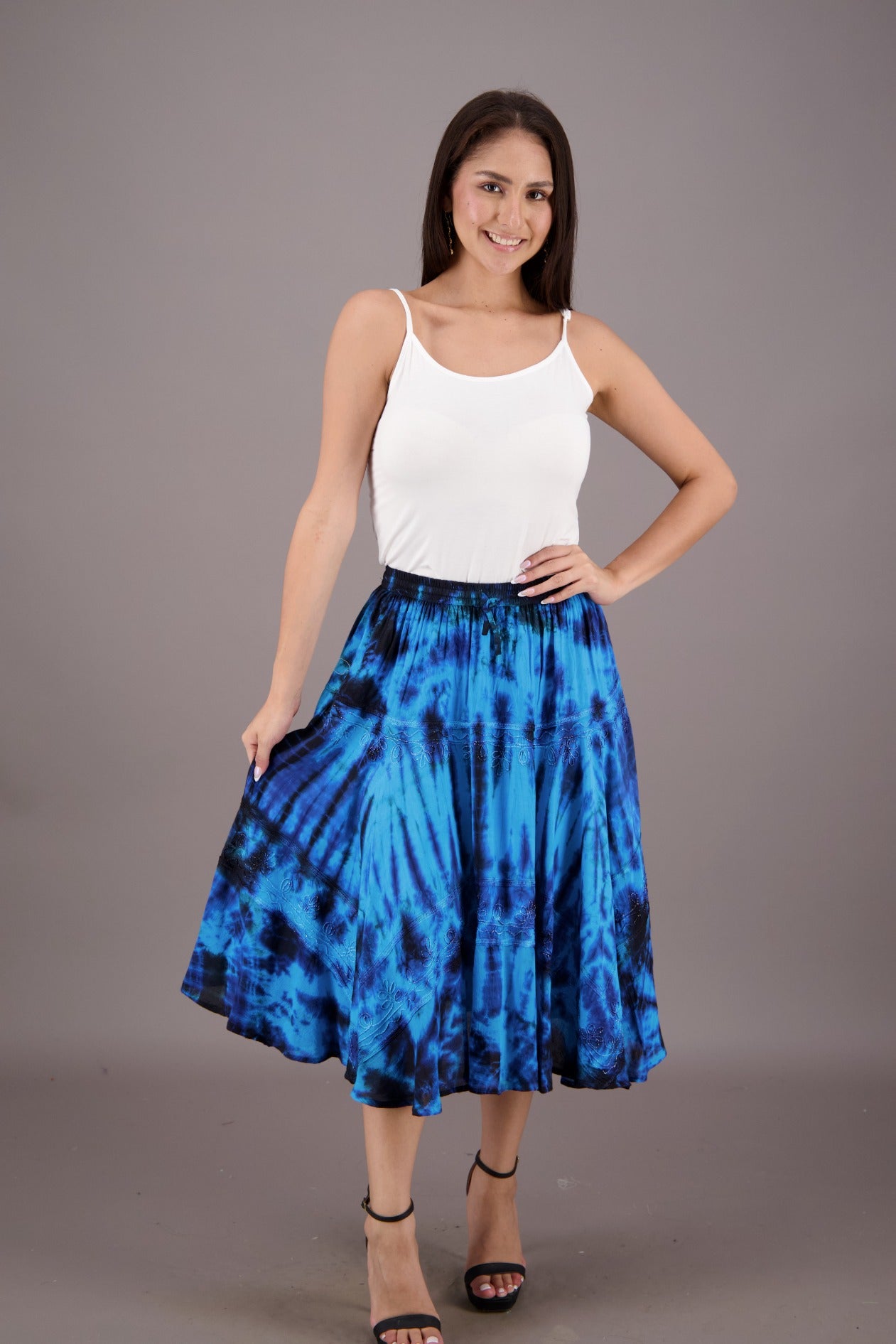 Tranquil Tides Mid-Length Skirt 18221