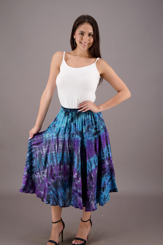 Tranquil Tides Mid-Length Skirt 18221