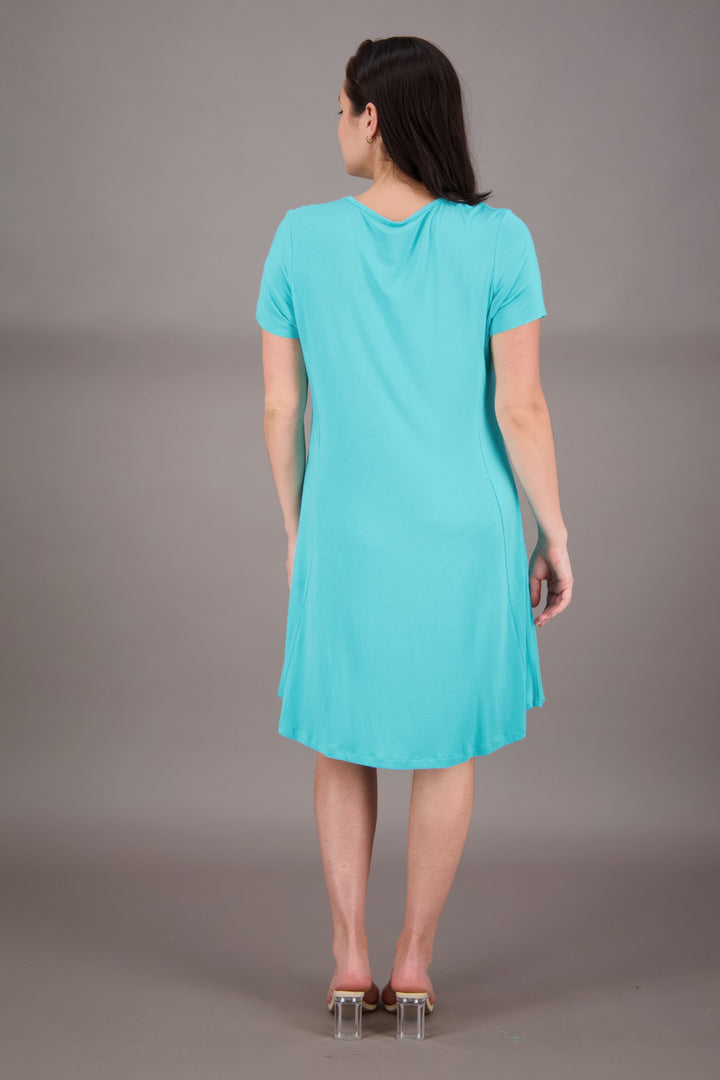 Bamboo Cap Sleeve Dress BAM-24601