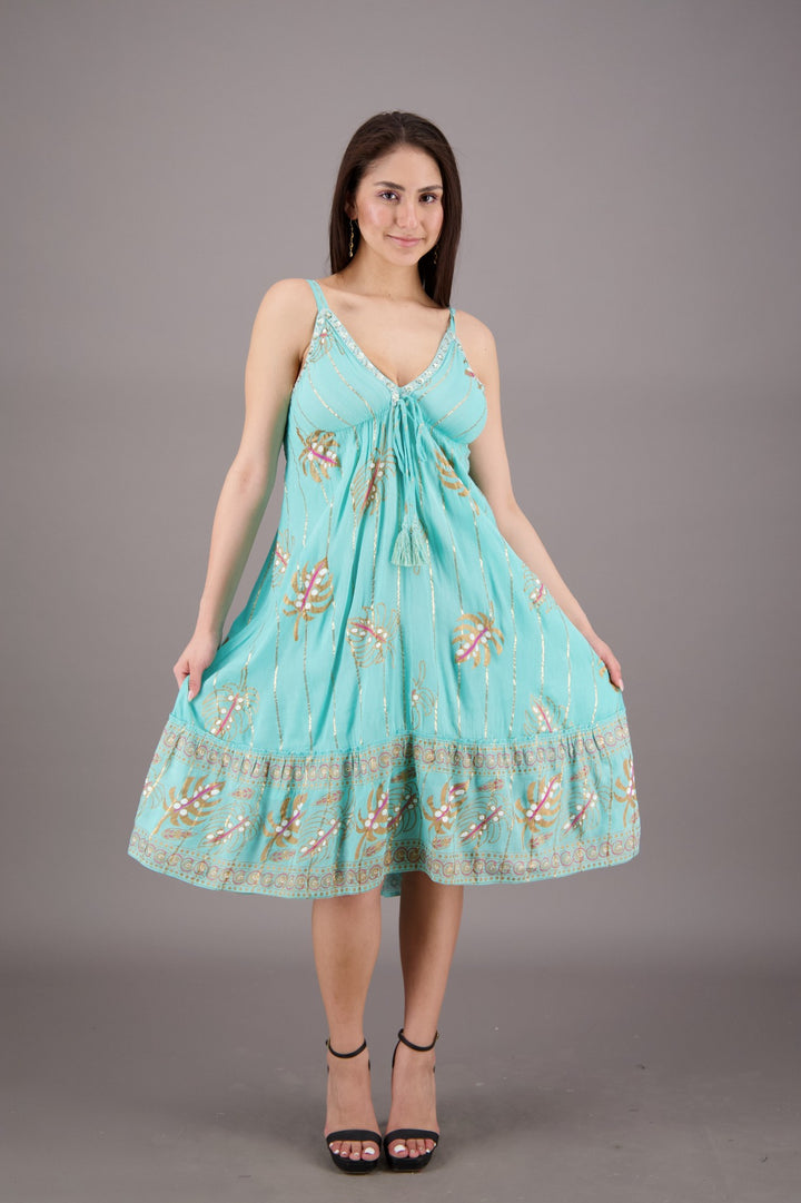 Beachside Middy Pastel Dress 24920