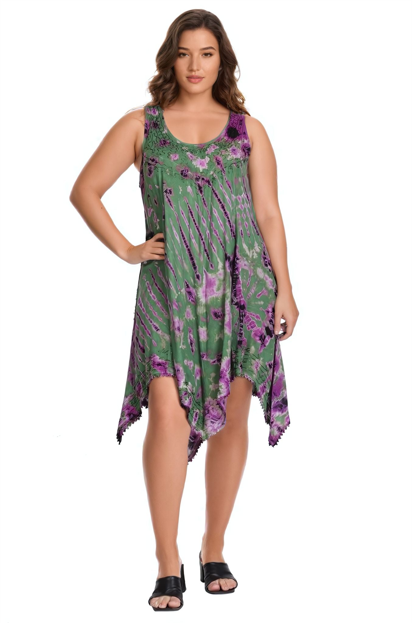 Fairytale Bottom Tie Dye Dress 422142FT