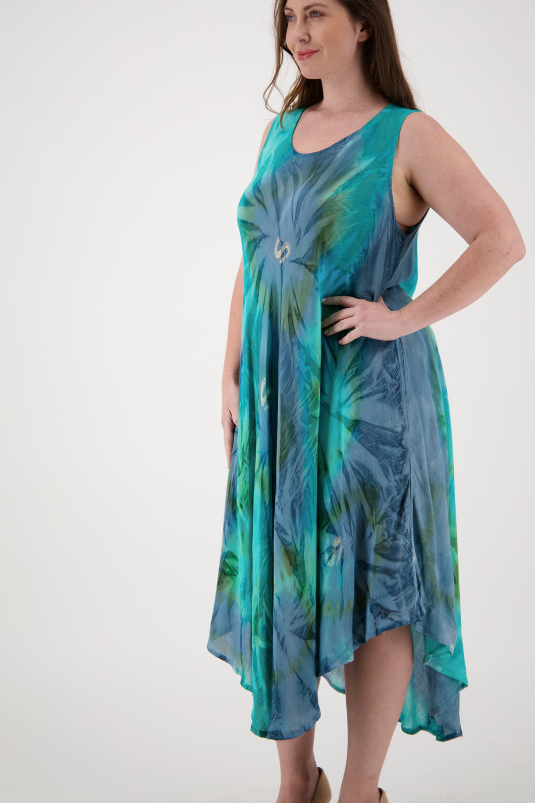 Classic Tie Dye Beach Dress 13800