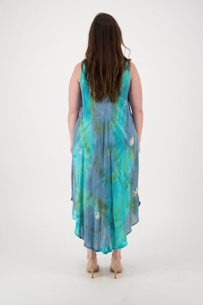 Classic Tie Dye Beach Dress 13800