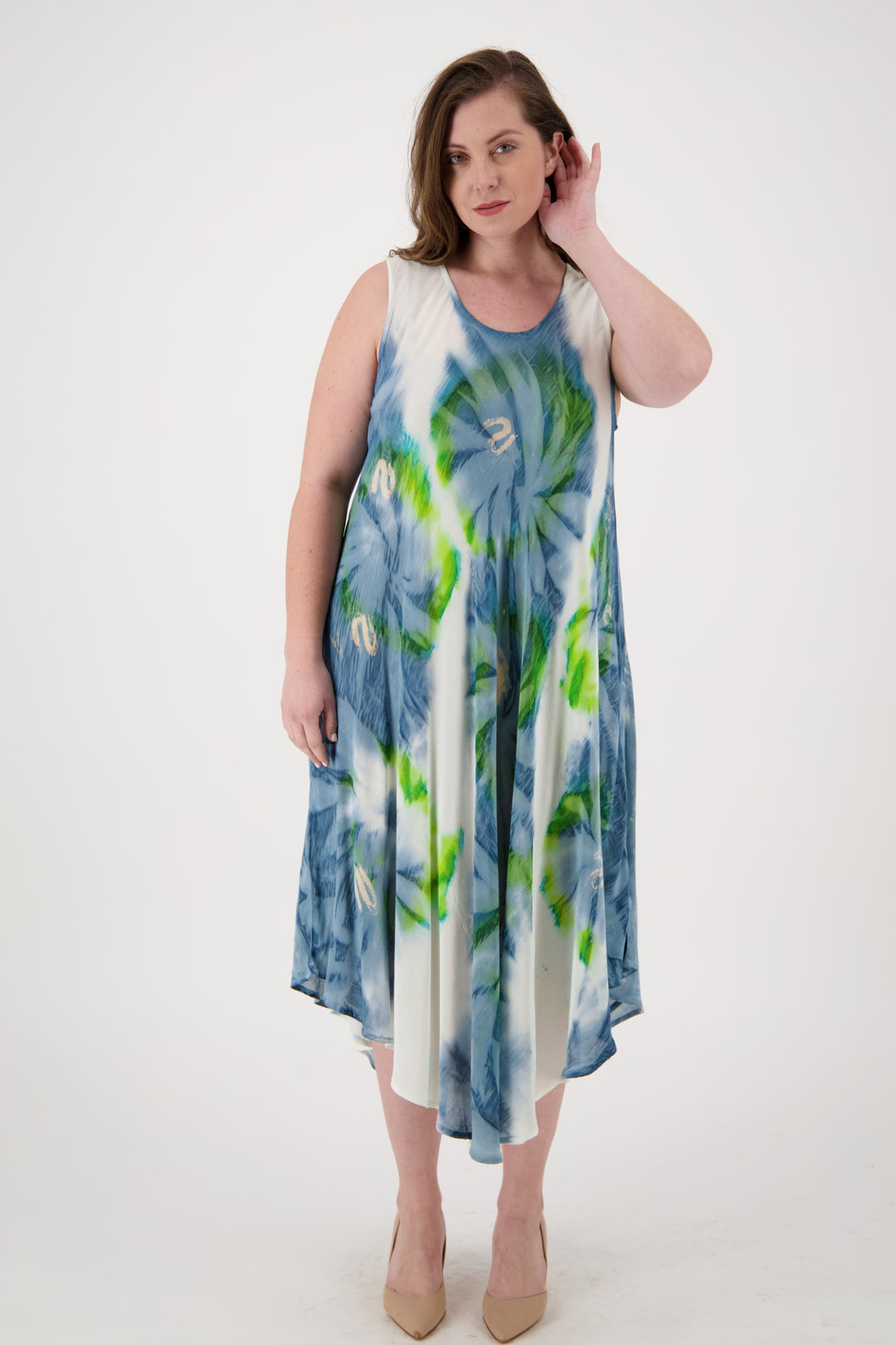 Classic Tie Dye Beach Dress 13800