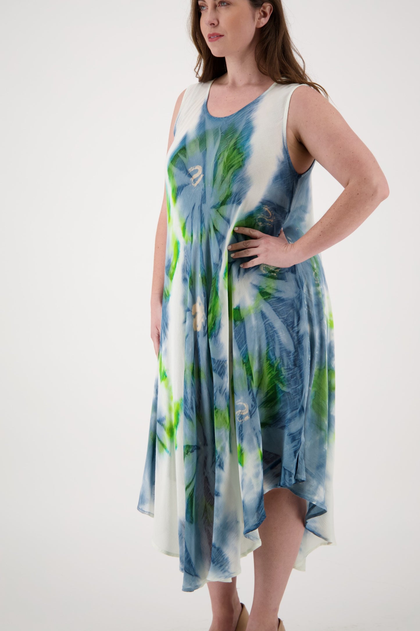 Classic Tie Dye Beach Dress 13800