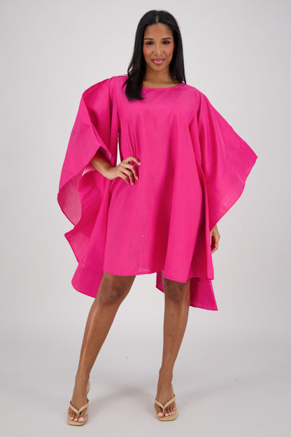 Oversized Cape Dress AD-25032