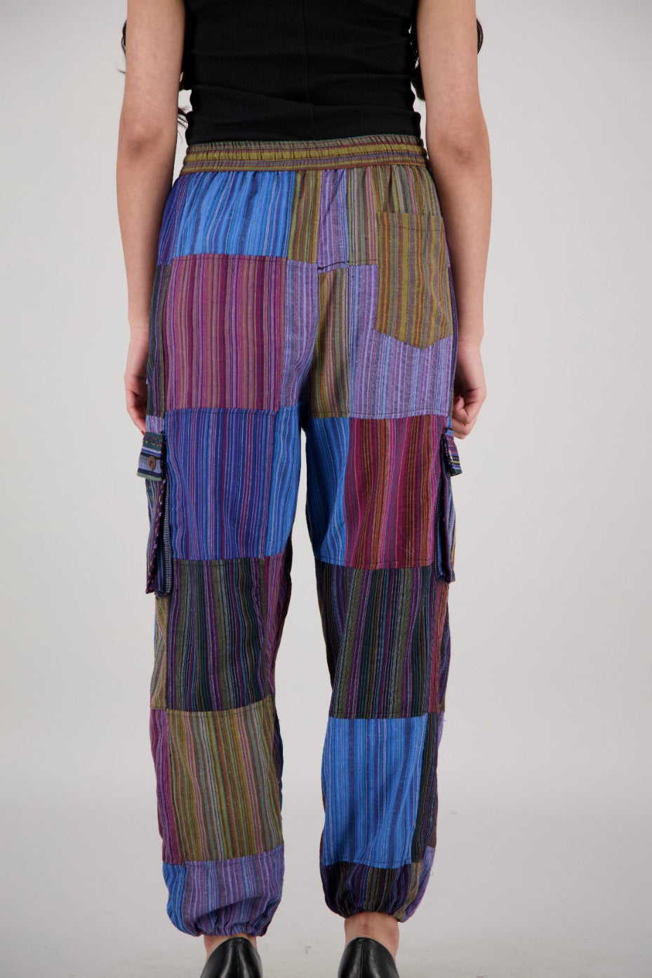 Free-Spirited Patchwork Pants PAT-3306