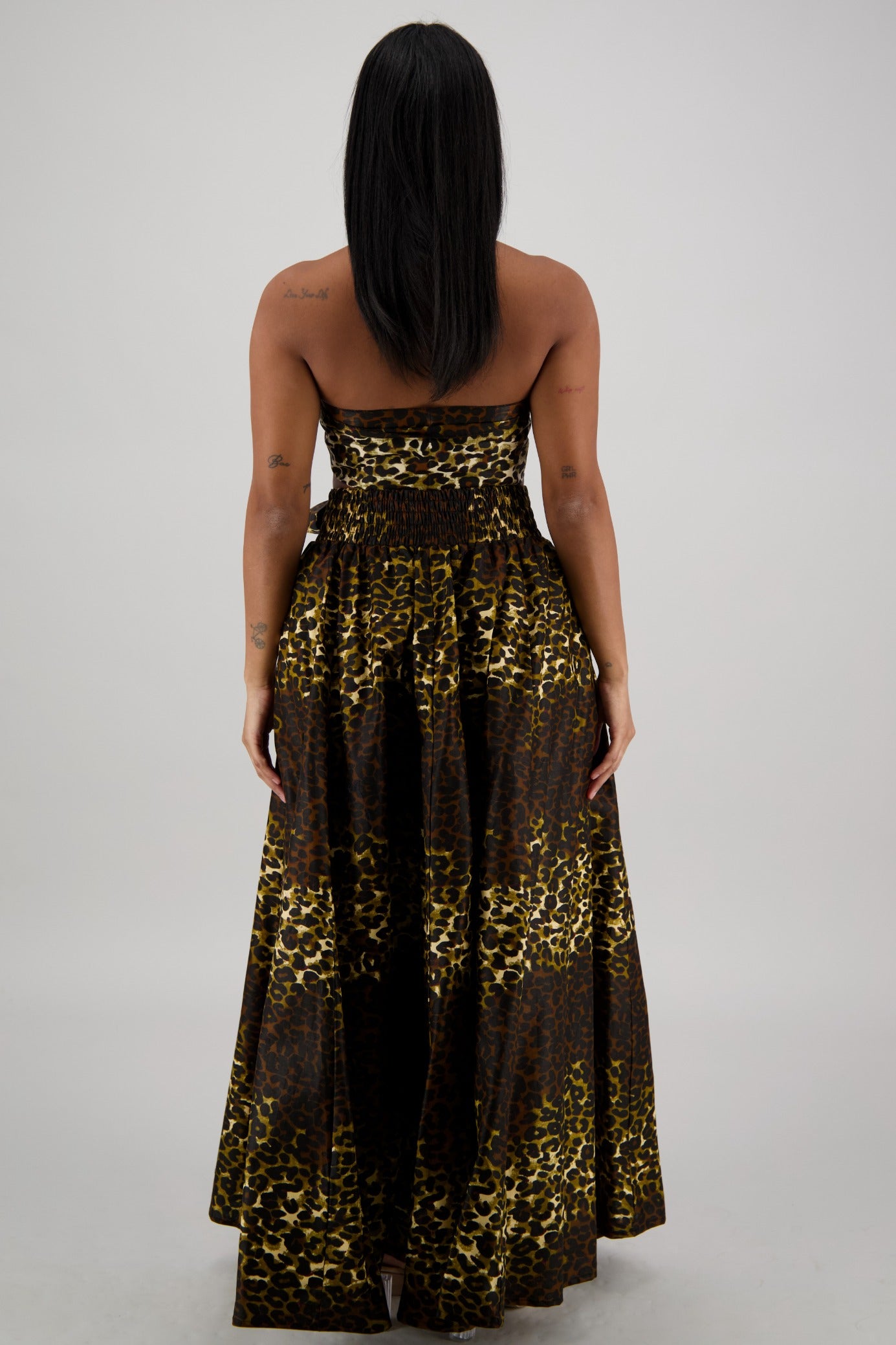 Leopard Motif African Maxi 16317-275