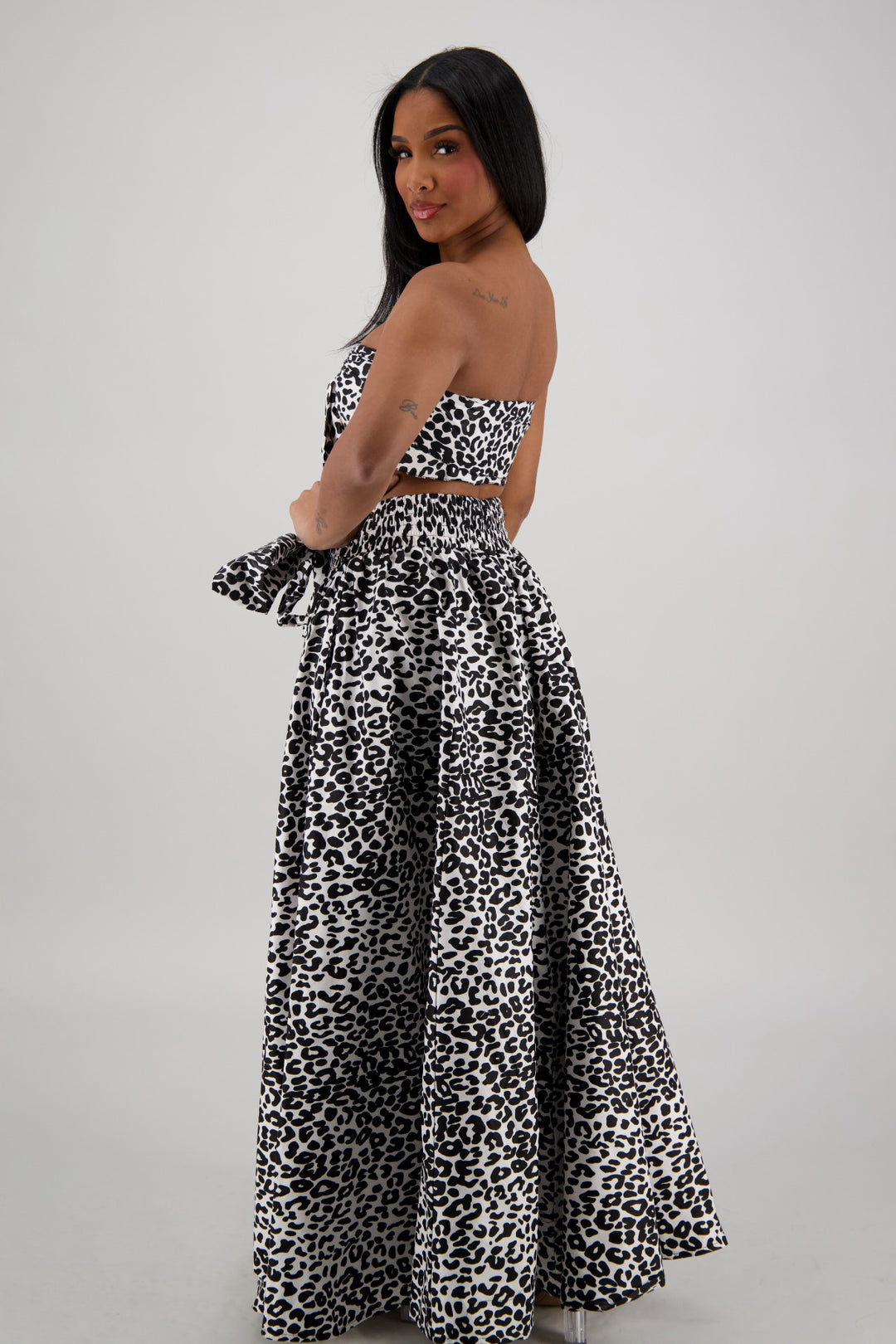 Roaring Leopard Print Skirt 16317-276