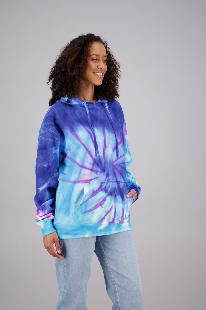 Adult's Tie-Dye Pullover Hoodie (2-XL) Cotton/Polyester Blend 9654 - Advance Apparels Inc