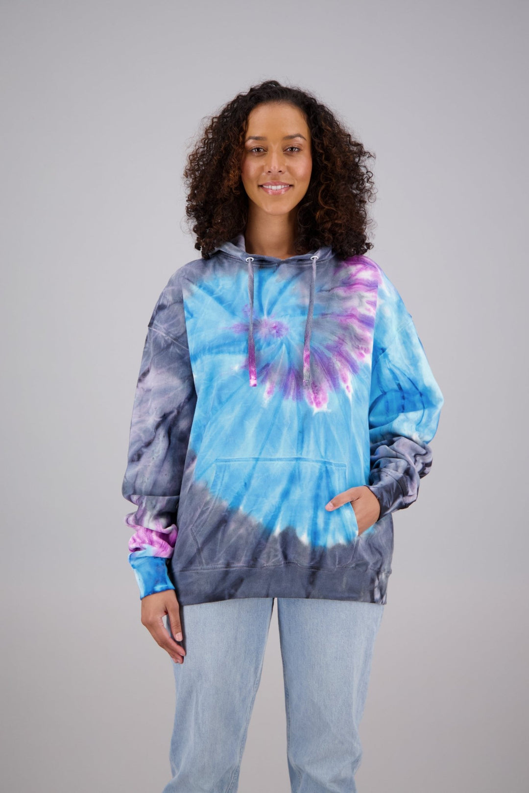 Adult's Tie-Dye Pullover Hoodie (2-XL) Cotton/Polyester Blend 9658 - Advance Apparels Inc