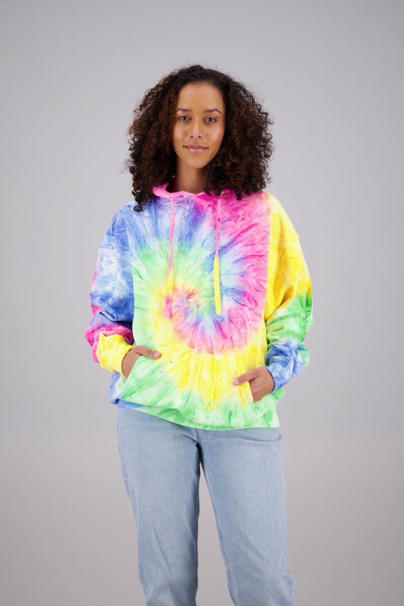 Adult's Tie-Dye Pullover Hoodie (2-XL) Cotton/Polyester Blend 9660 - Advance Apparels Inc