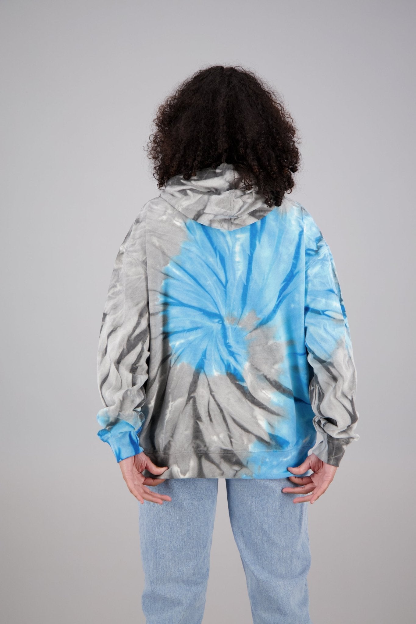 Adult's Tie-Dye Zip-Up Hoodie (2-XL) Cotton/Polyester Blend 9655 - Advance Apparels Inc